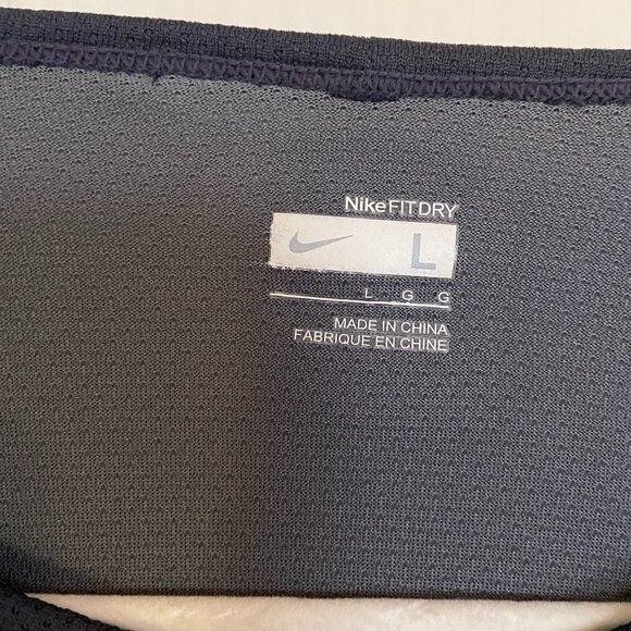 Nike Fitdry Men's Short Sleeve Crew Neck Large - Picture 3 of 3